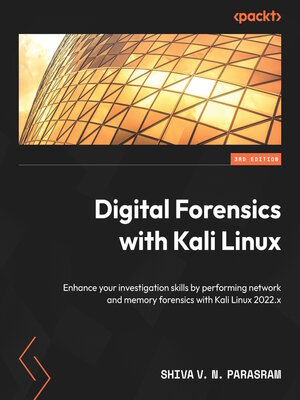 cover image of Digital Forensics with Kali Linux
